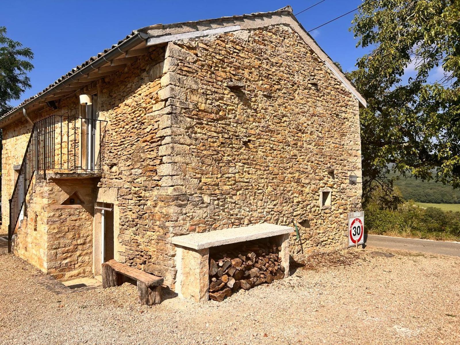 Une Maison De Campagne En Bourgogne Du Sud Tournus Exterior photo